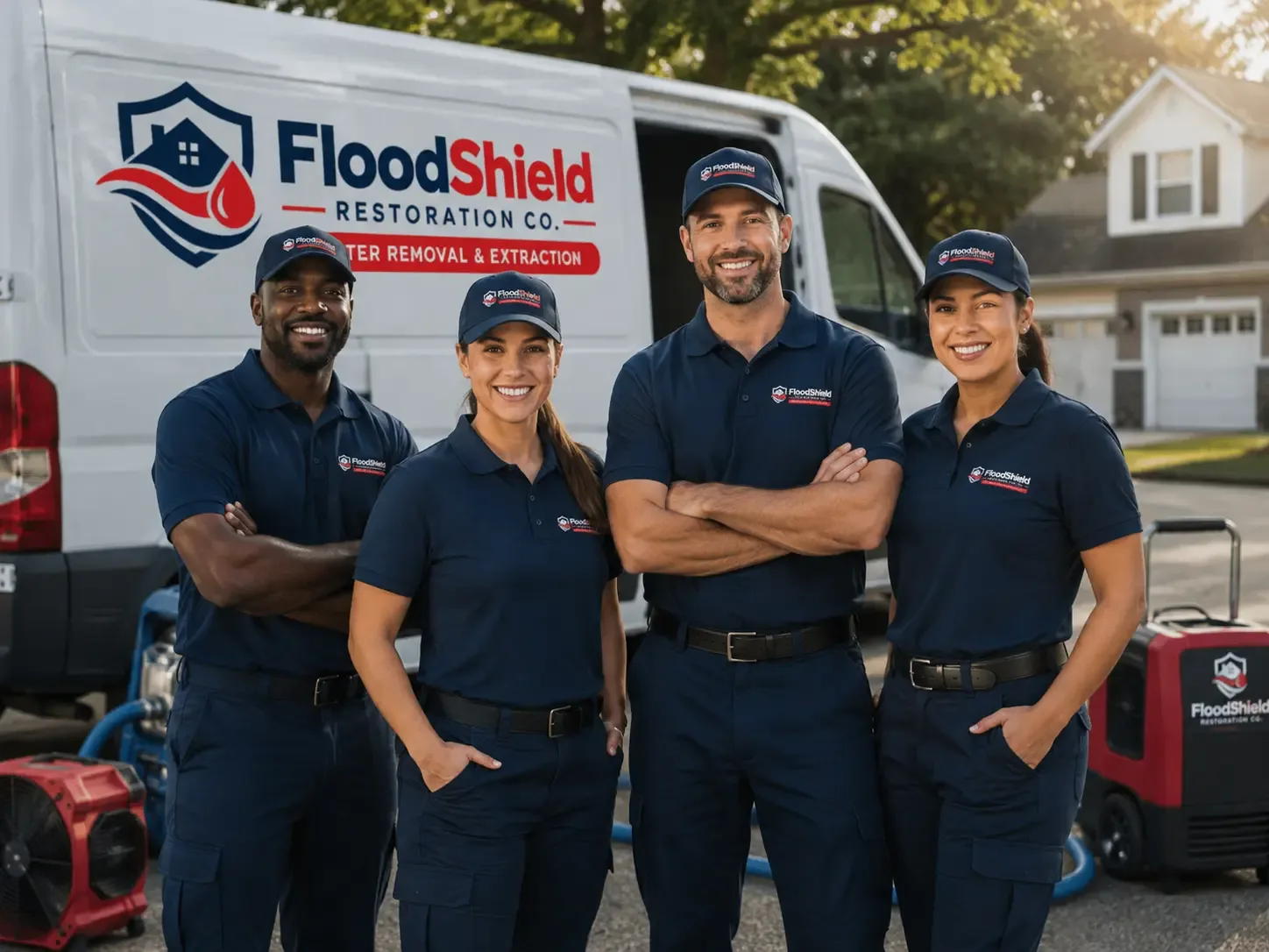 Flood Damage Restoration company in Spencerville, MD